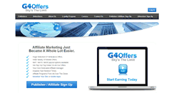 Desktop Screenshot of g4offers.com